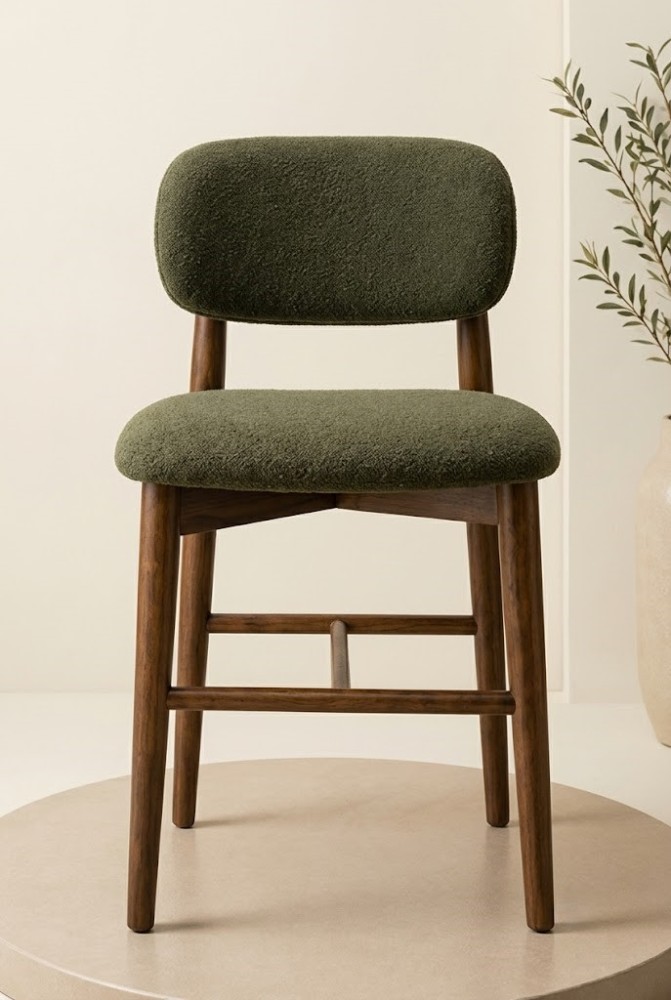 Quattro Home Trevon Sandalye Ahşap Ayaklı Ergonomik Modern Yemek Sandalyesi görsel 2