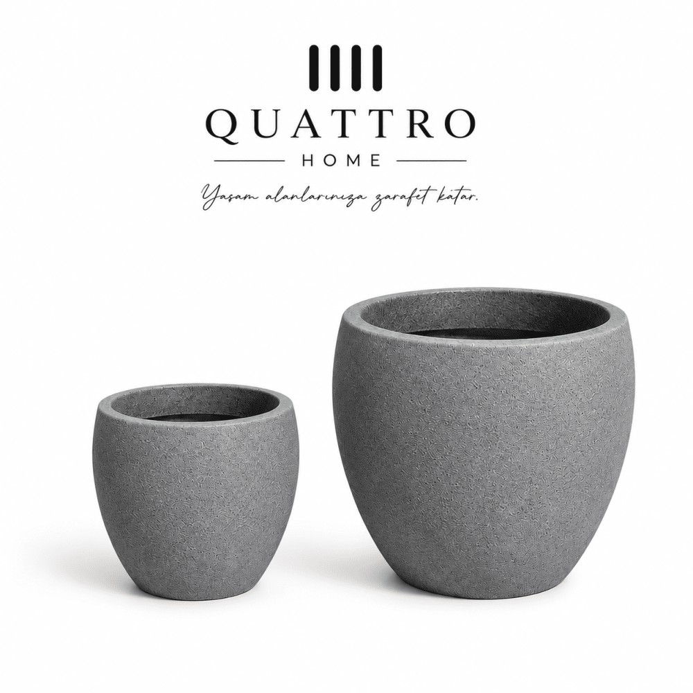 Quattro Home Nébula Serisi Saksı görsel 2