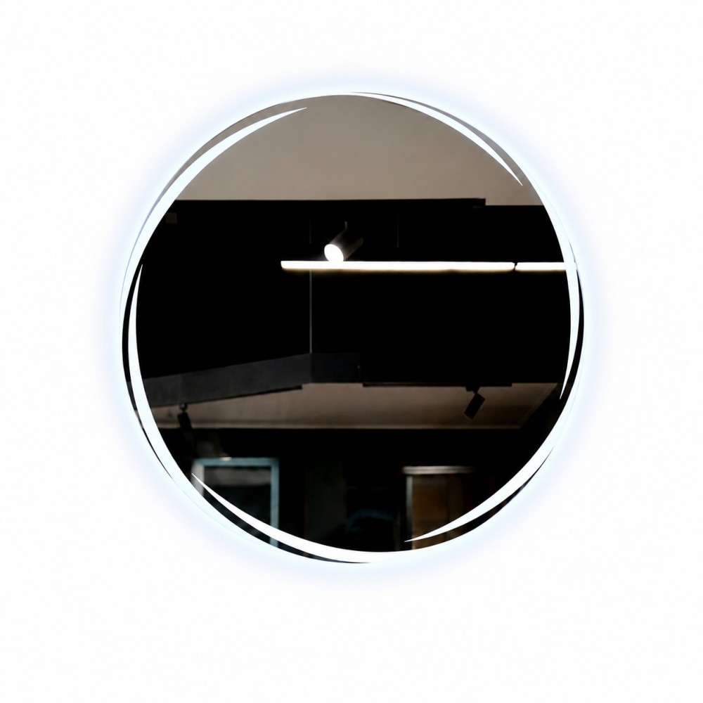 Quattro Home Lunea LED Aydınlatmalı Banyo Aynası Yuvarlak Modern Tasarım görsel 3