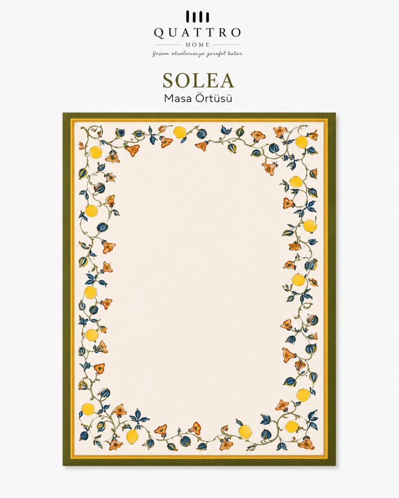 Quattro Home Solea Masa Örtüsü görsel 2