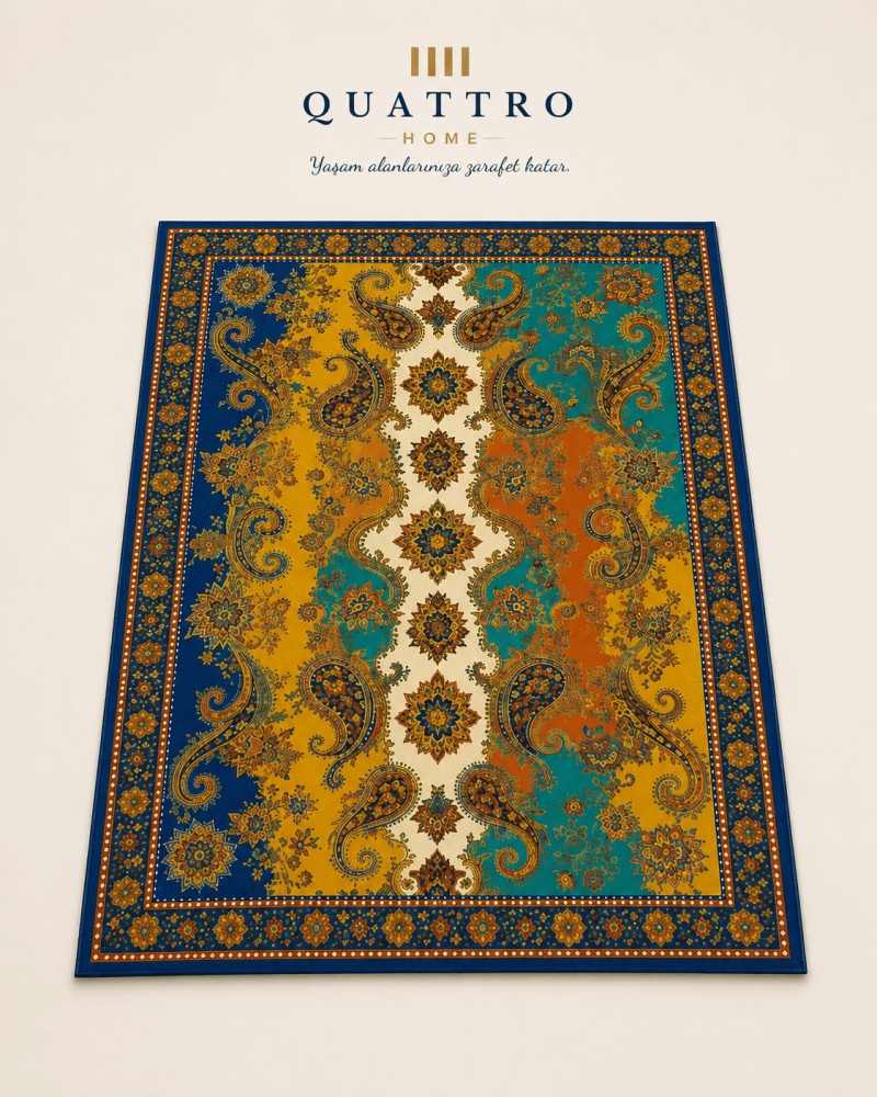 Quattro Home Ethnic Masa Örtüsü görsel 2