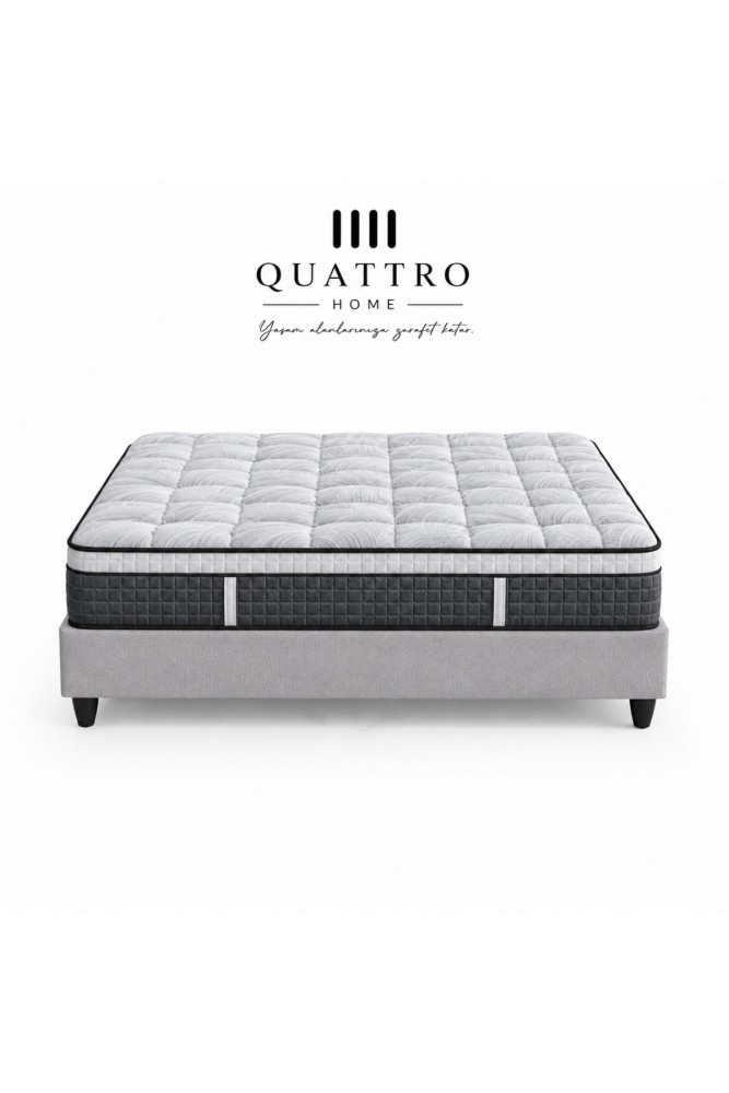 Lorien Full Ortopedik Luxury Paket Yaylı Çift Kişilik Yatak görsel 4