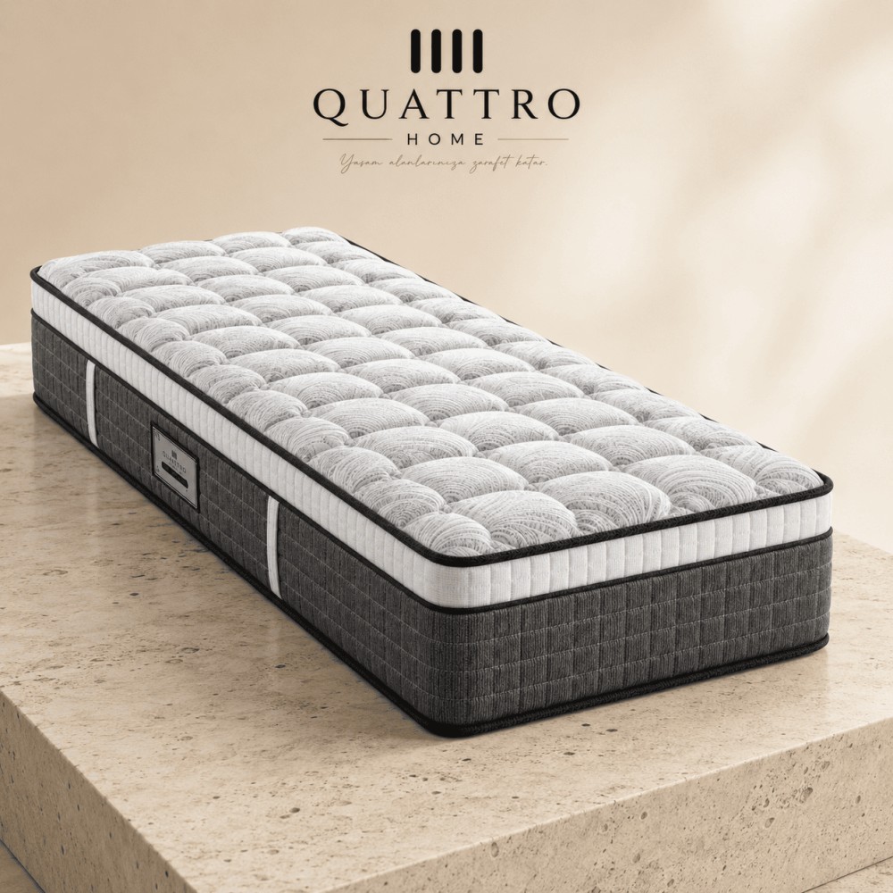 Lorien Tek Kişilik Full Ortopedik Luxury Paket Yaylı Yatak