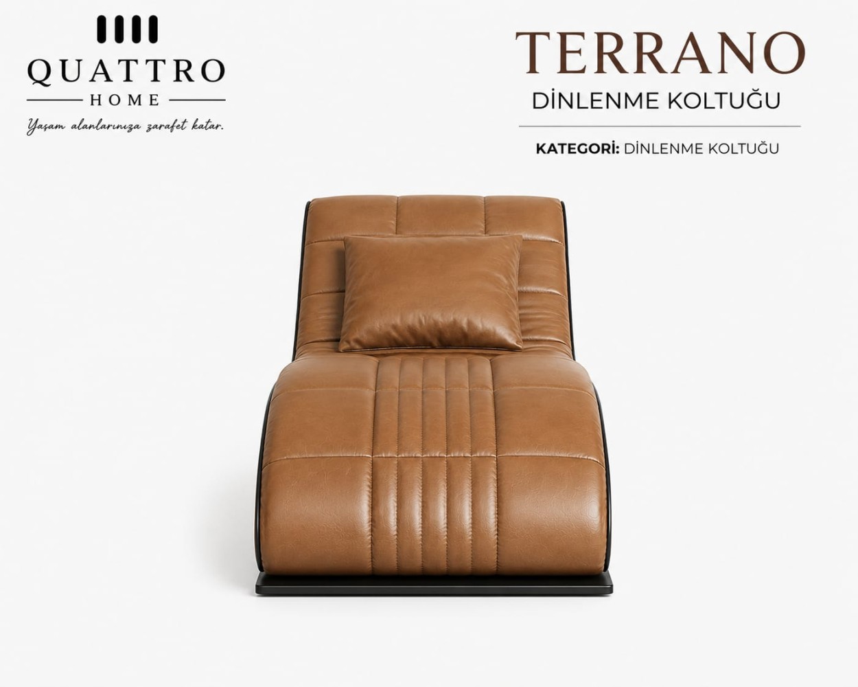 Terrano Dinlenme Koltuğu Şezlong – Ergonomik Modern Relax Koltuğu
