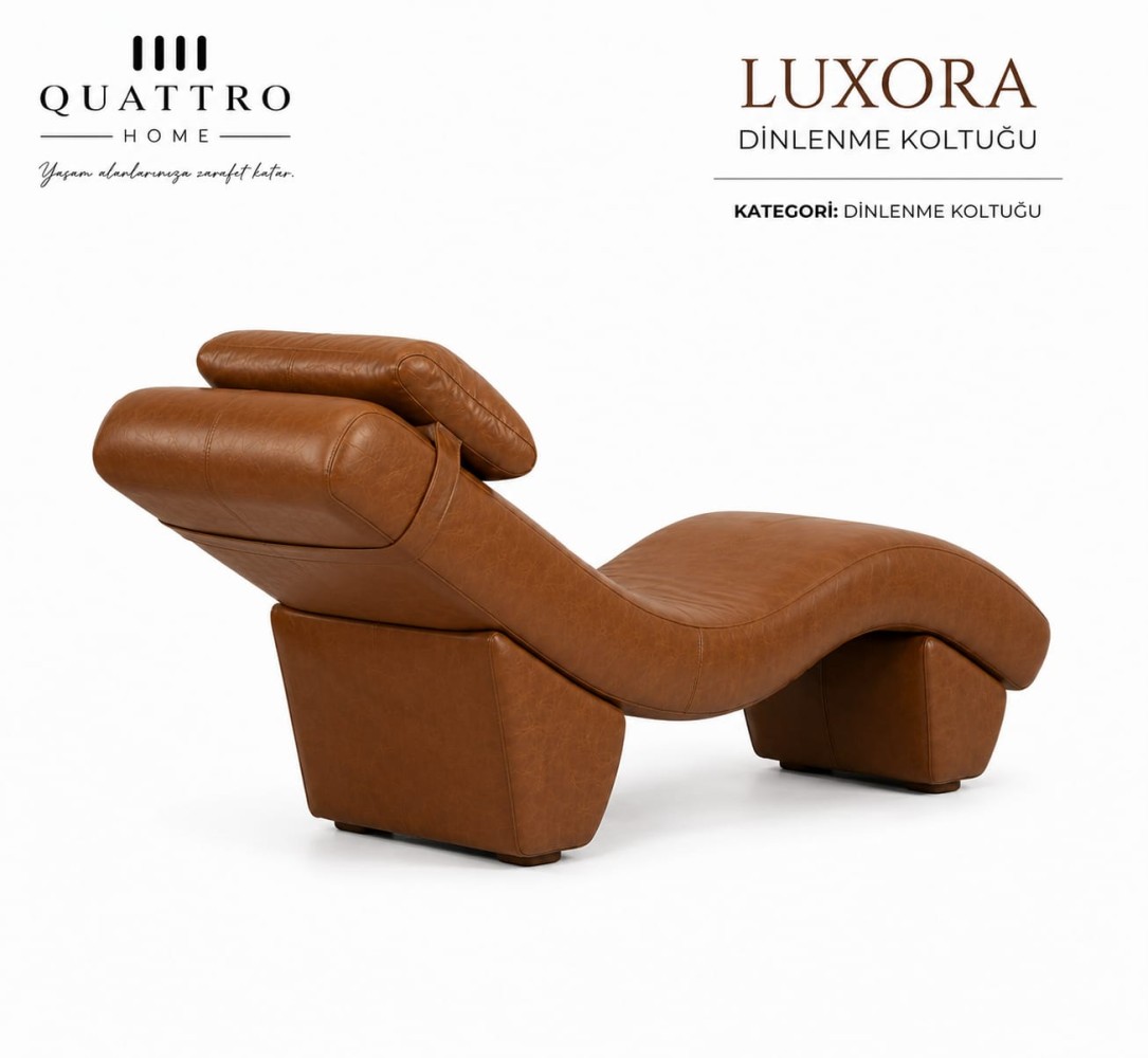 Luxora Ergonomik Dinlenme Koltuğu – Modern Şezlong Tasarım
