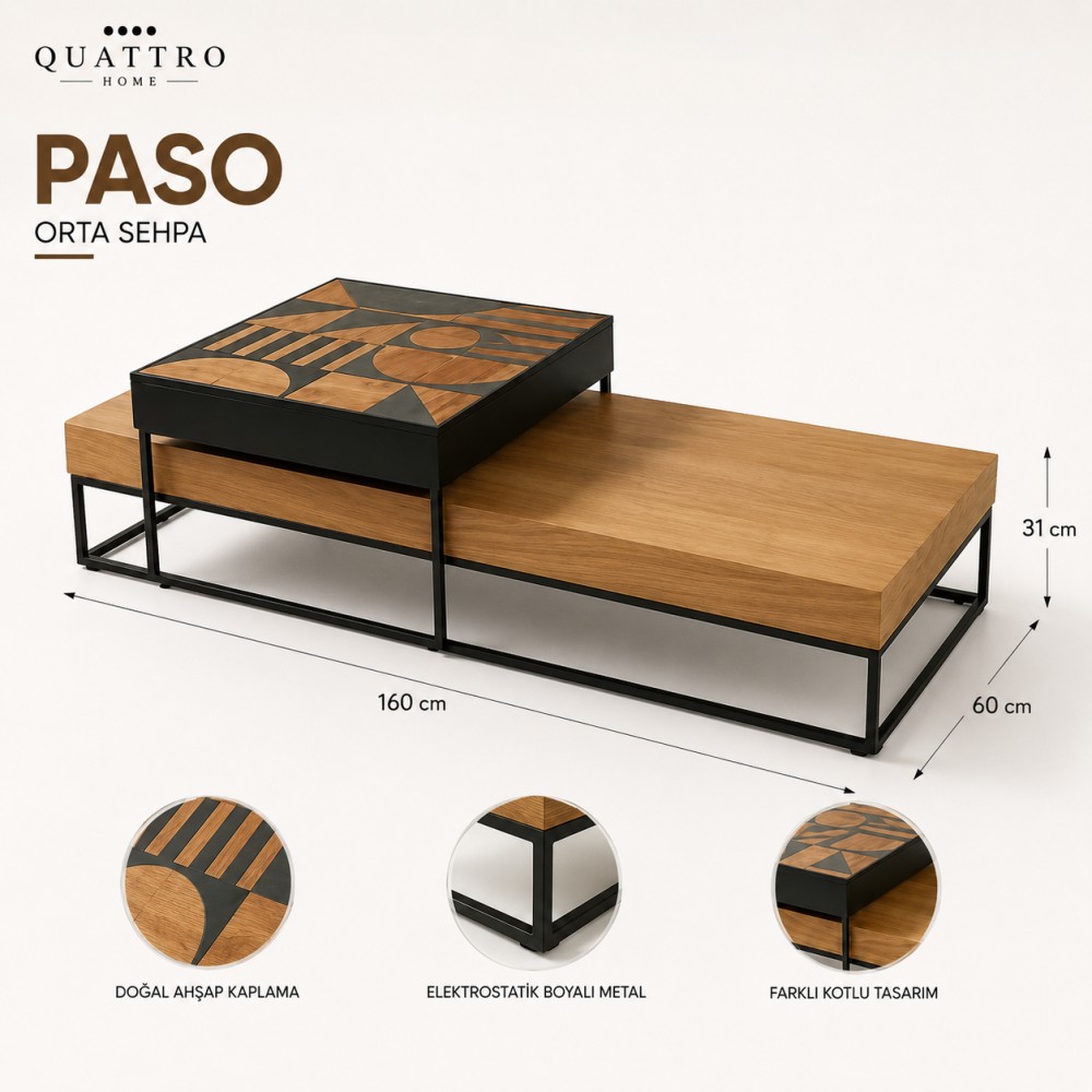 Paso Orta Sehpa görsel 2