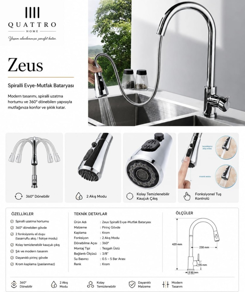 Zeus Spiralli Evye Bataryası