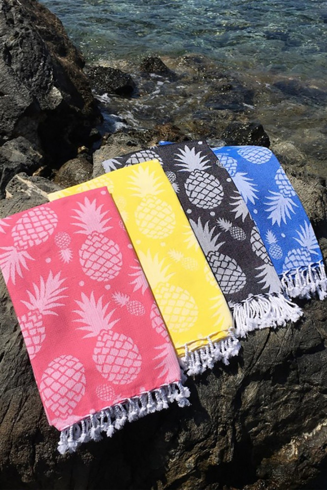 Ananas Peştemal - Mavi görsel 2