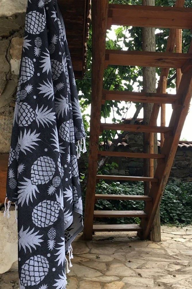 Ananas Peştemal - Siyah