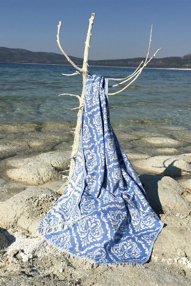 Barok Peştemal - Mavi