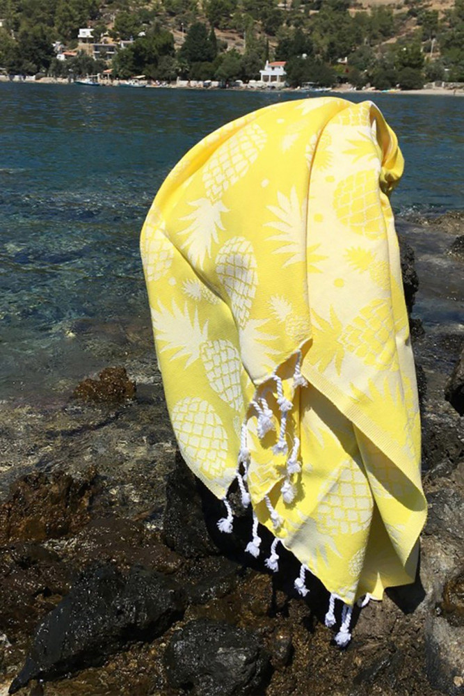 Ananas Peştemal - Sarı