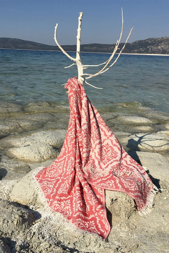 Barok Peştemal - Kırmızı