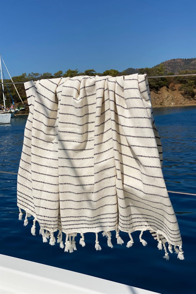 Capri Peştemal - Siyah