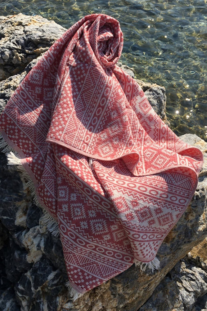Cicim Kilim Peştemal - Kırmızı