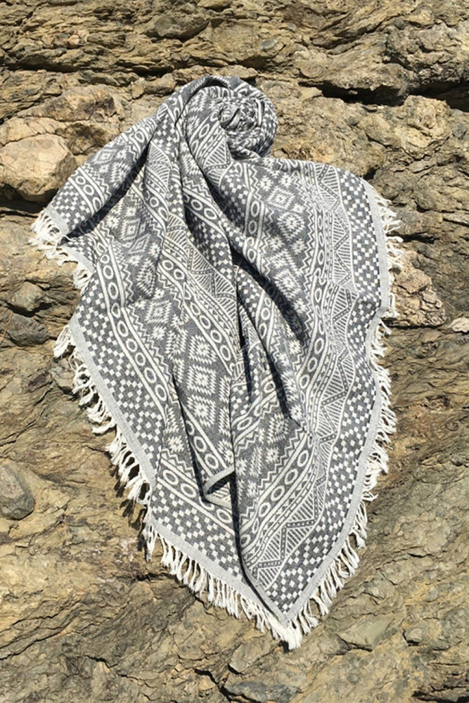 Cicim Kilim Peştemal - Siyah görsel 3