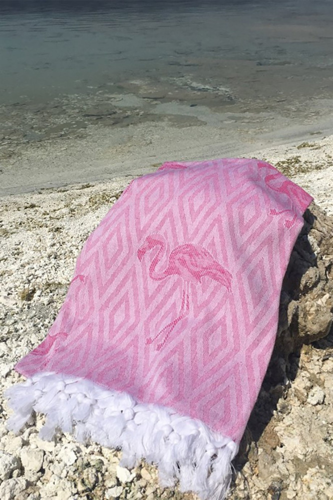 Flamingo Peştemal - Fuşya görsel 2