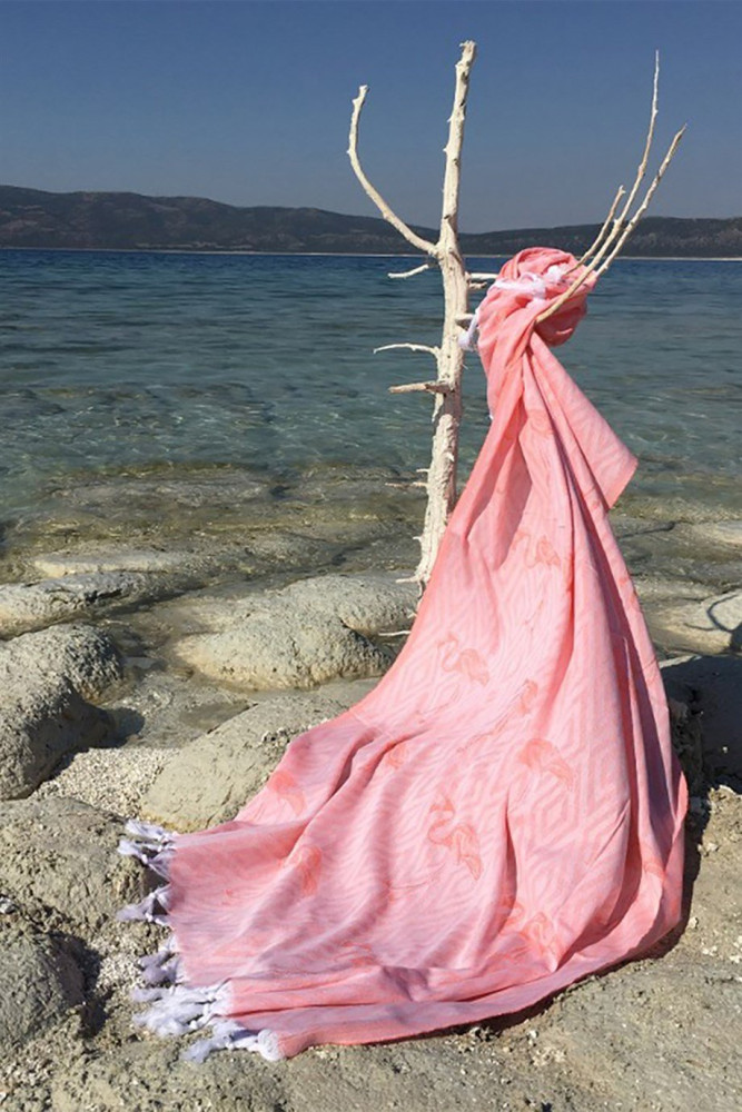Flamingo Peştemal - Somon
