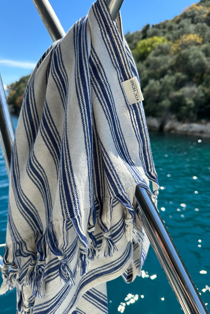 Helen Peştemal - Lacivert