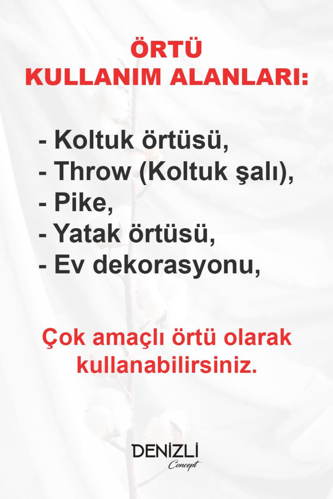 Sandy Koltuk Örtüsü - Pembe görsel 5