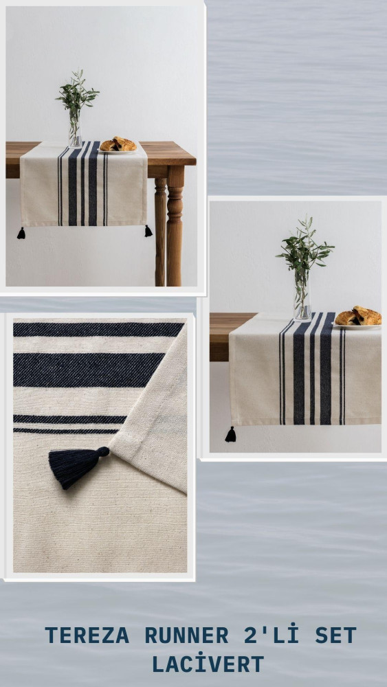 Tereza Runner 2'li Set - Lacivert