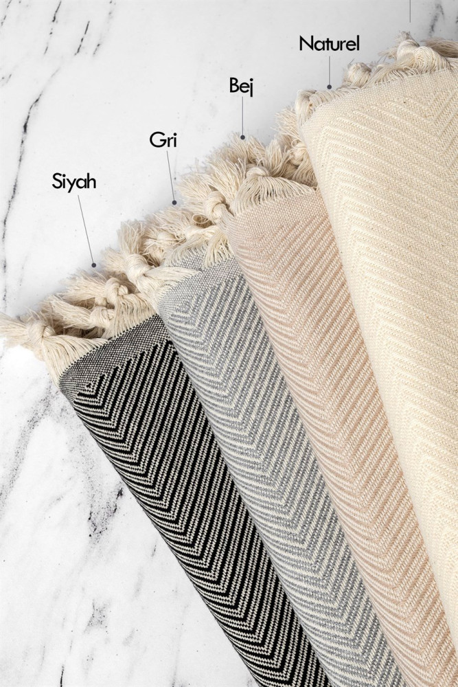 Trendy Koltuk Örtüsü - Bej görsel 4