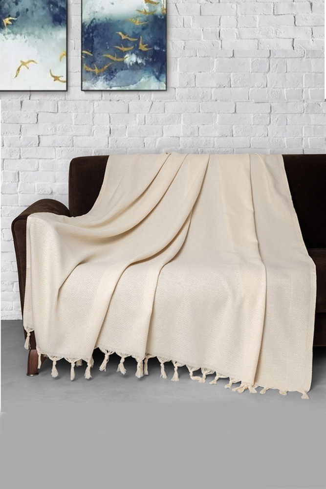 Trendy Koltuk Örtüsü - Naturel
