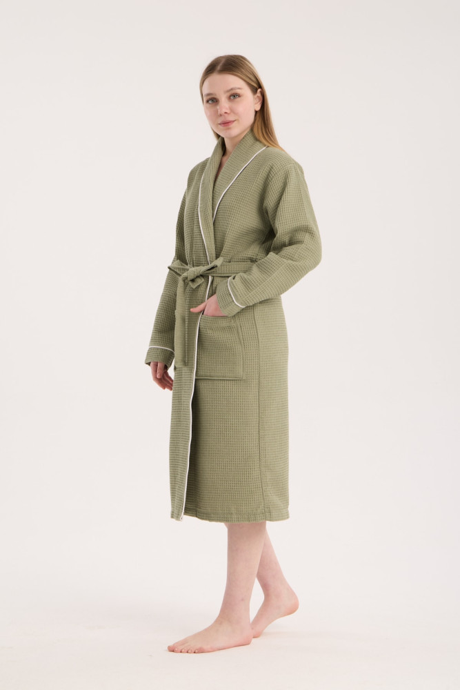 Unisex Soho Pike Bornoz - Yeşil