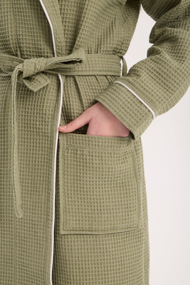 Unisex Soho Pike Bornoz - Yeşil görsel 2
