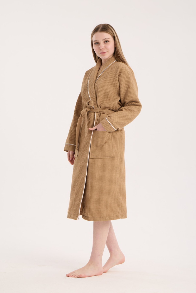 Unisex Soho Pike Bornoz - Kahverengi