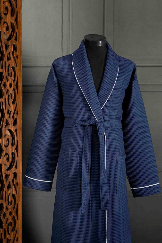 Unisex Soho Pike Bornoz - Lacivert