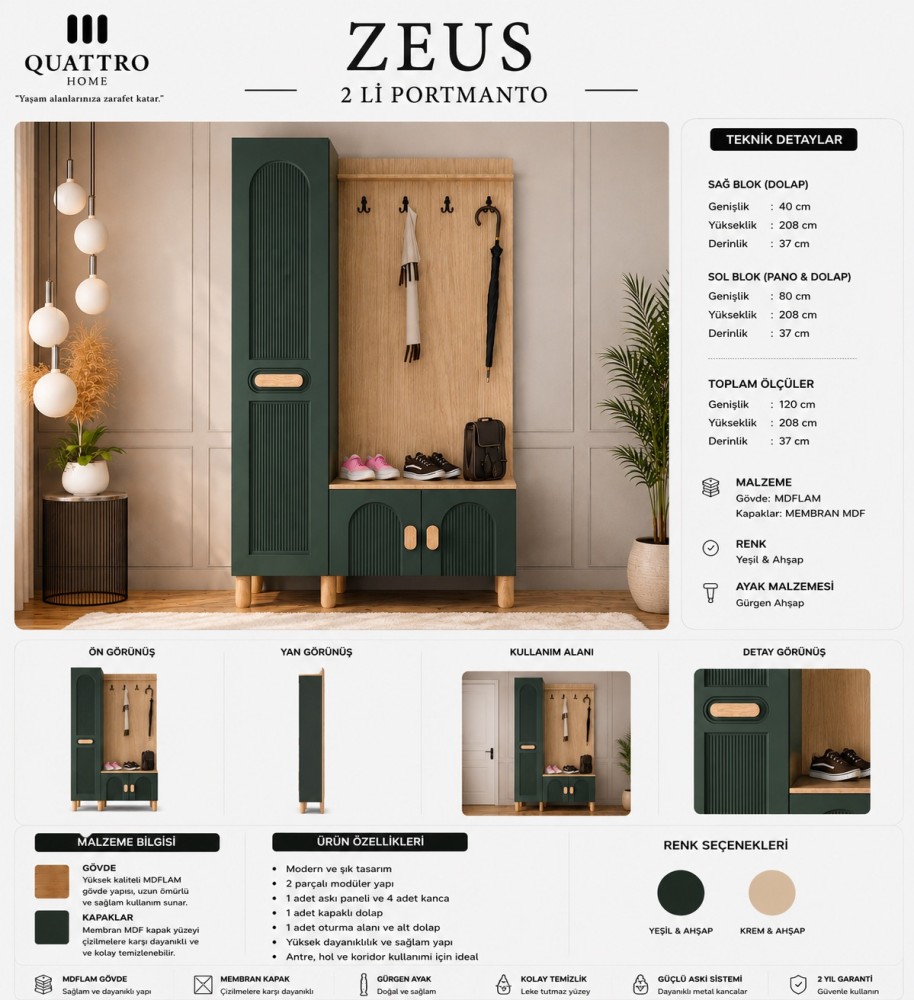 Zeus 2’li Portmanto