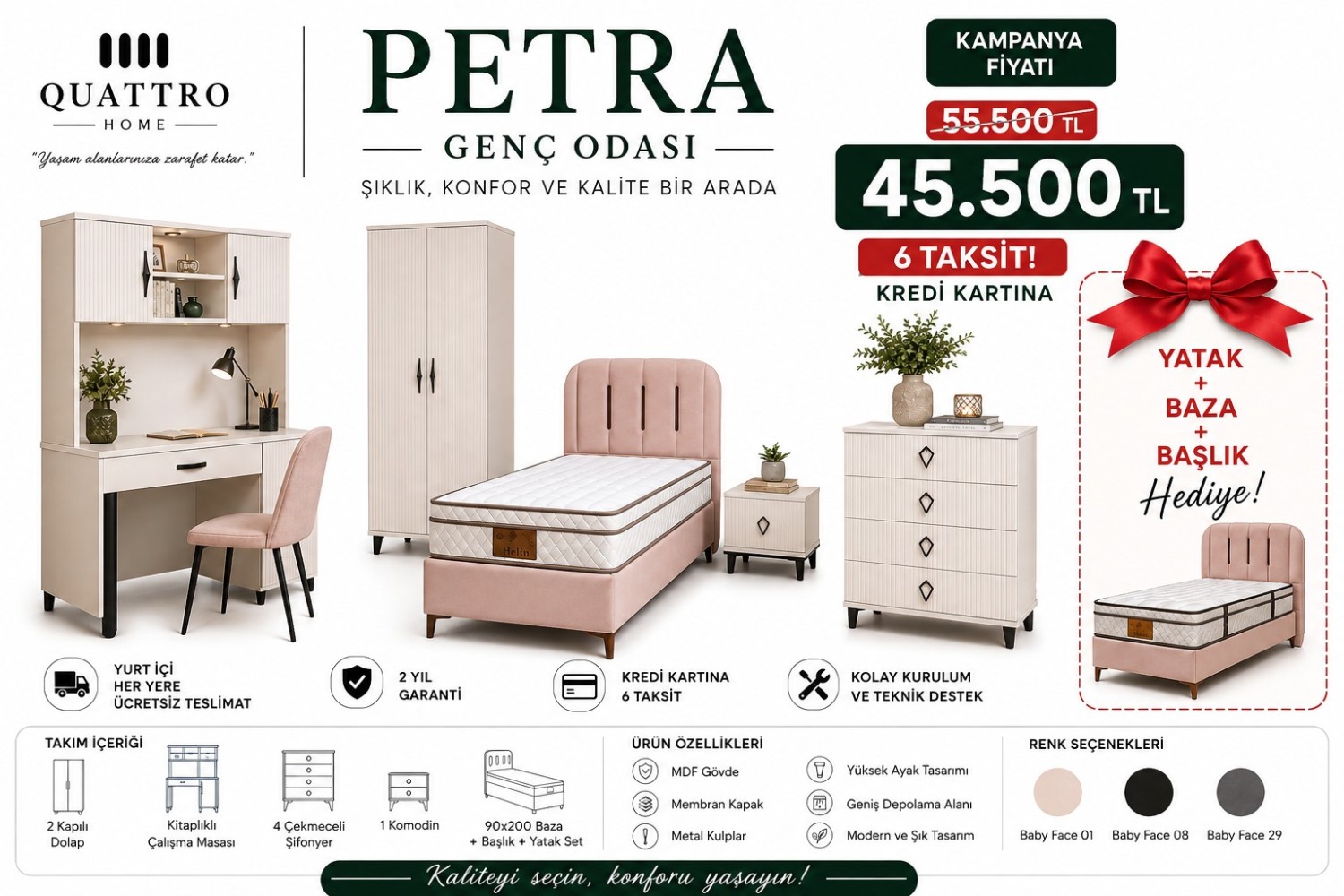 Petra Genç Odası Yeni Yuva Paketi