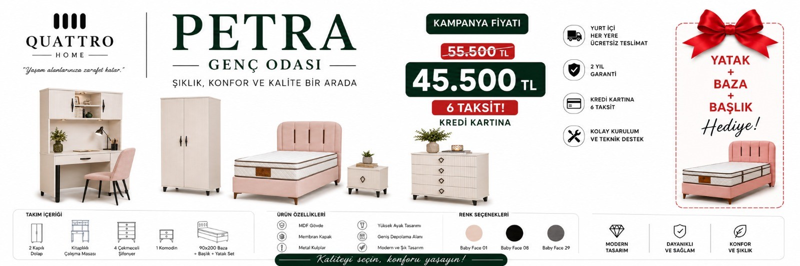 Petra Genç Odası Yeni Yuva Paketi görsel 2