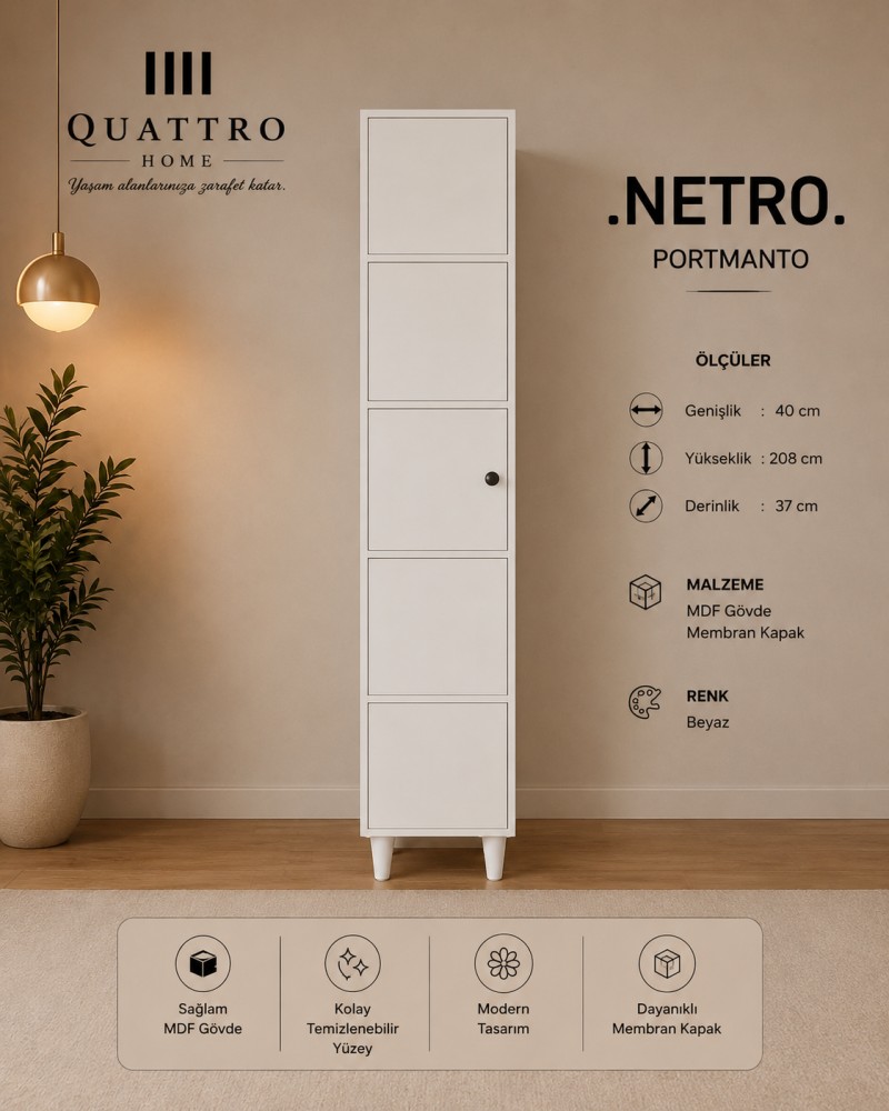 Netro Tekli Portmanto