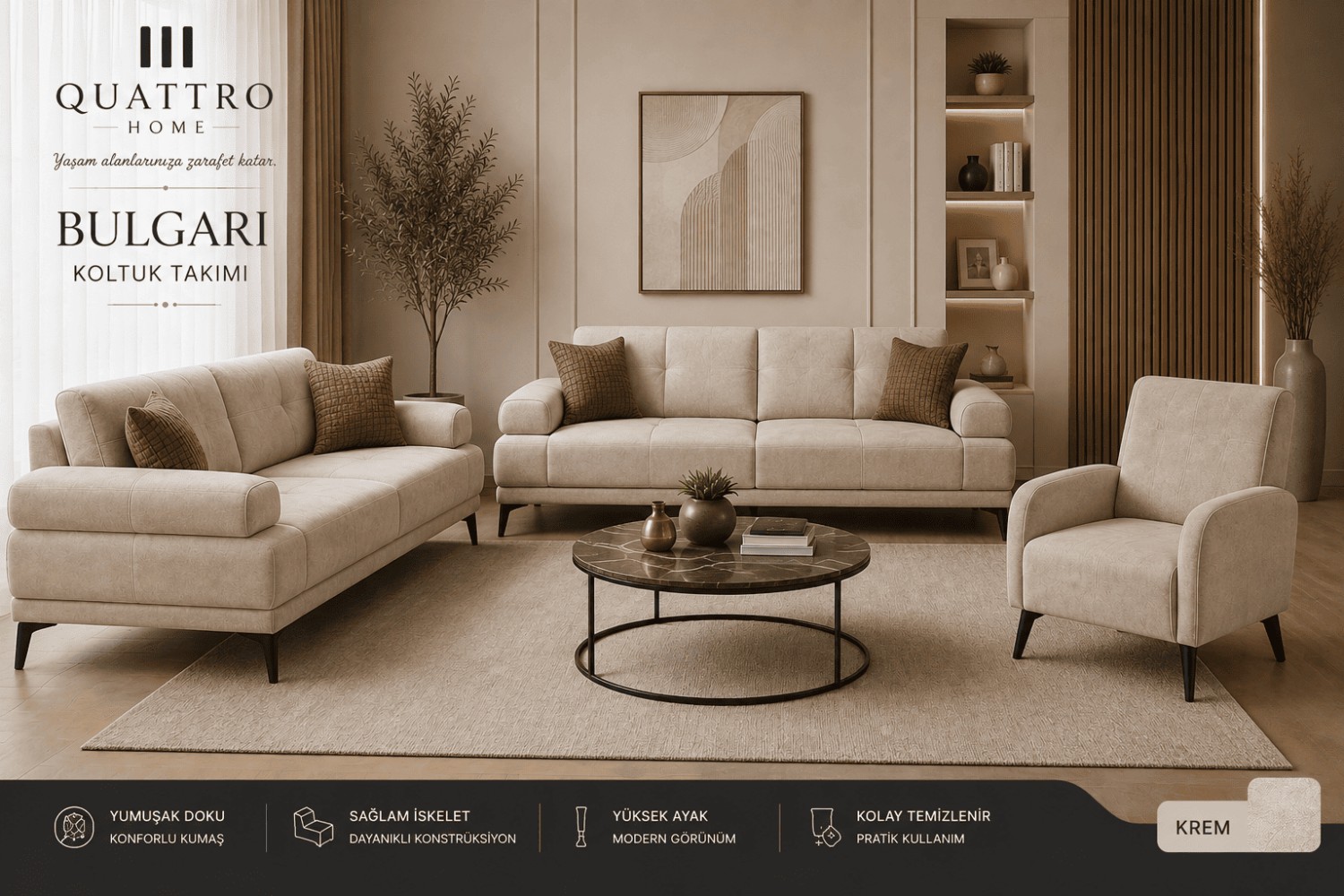 Bulgari Koltuk Takımı