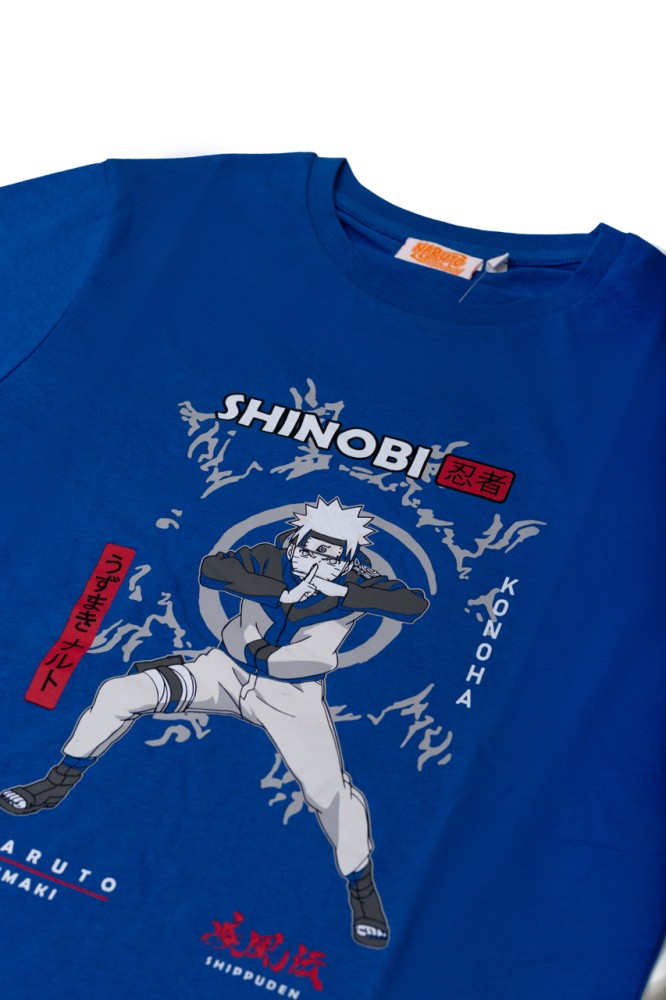 ORİJİNAL SHİNOBİ SADECE BİZDE ERKEK TSHIRT-1180423-SAX görsel 4