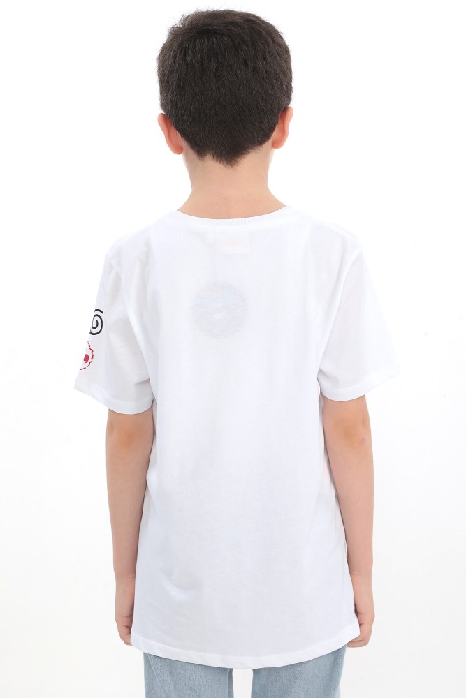 ORİJİNAL NARUTO SASUKE UZUMAKİ  ÇOCUK T​SHIRT- 54935-BEYAZ görsel 3