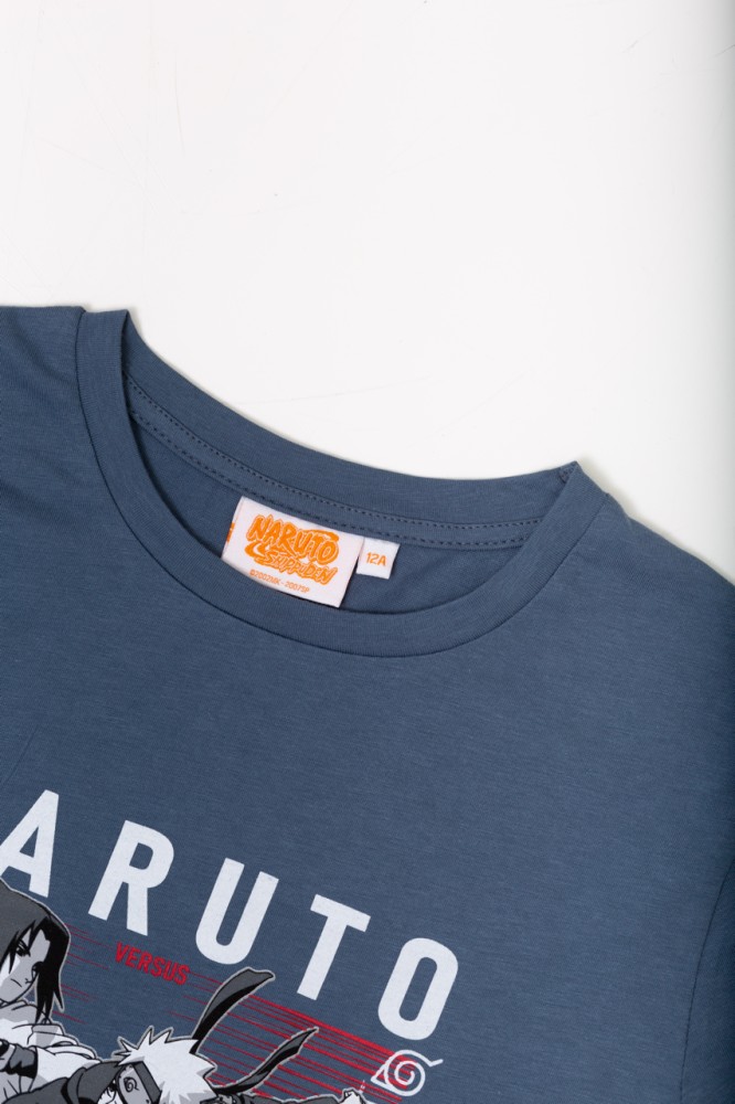 ORİJİNAL NARUTO SASUKE ÇOCUK TSHIRT-1180416-İNDİGO görsel 4