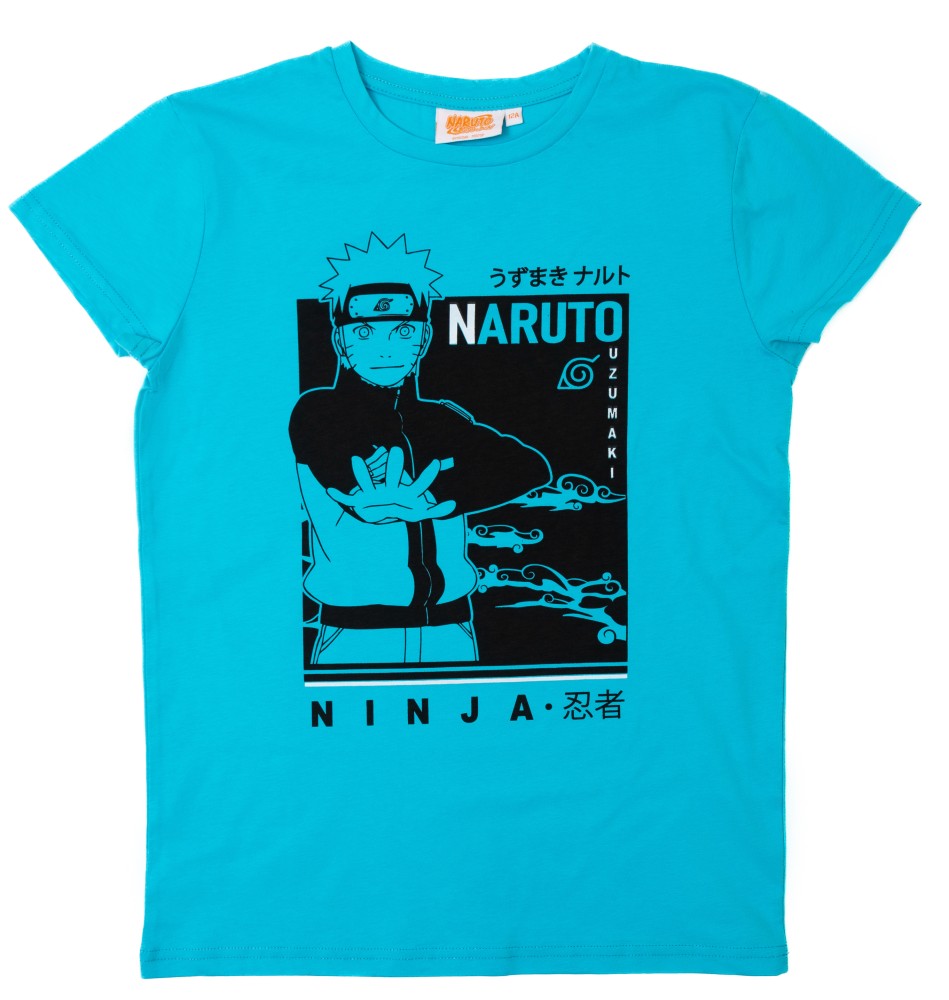ORİJİNAL NARUTO NINJA ÇOCUK TSHIRT-1180371-MAVİ
