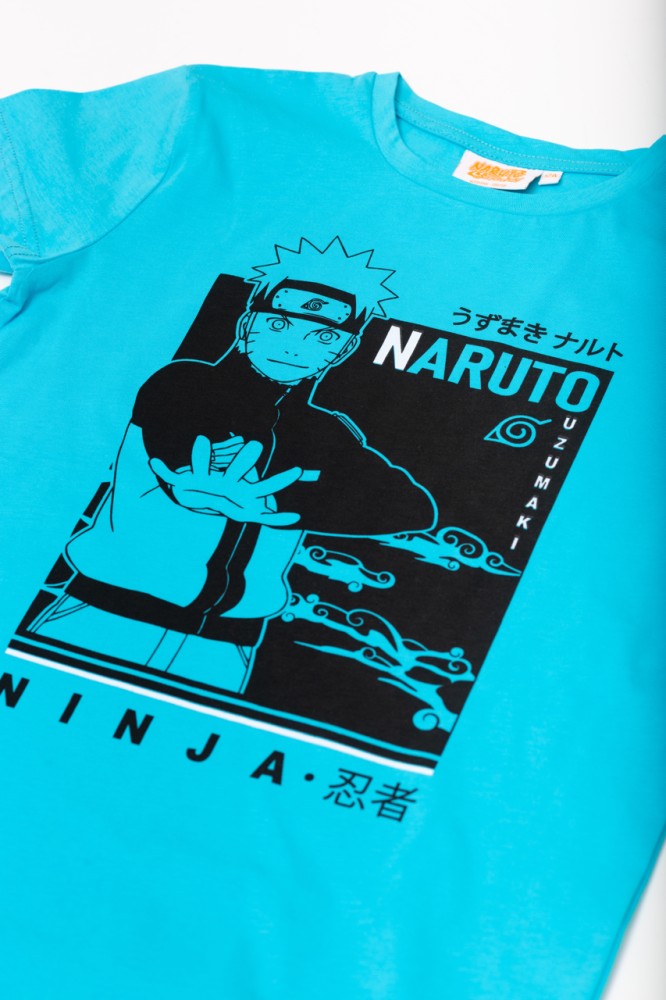 ORİJİNAL NARUTO NINJA ÇOCUK TSHIRT-1180371-MAVİ görsel 3