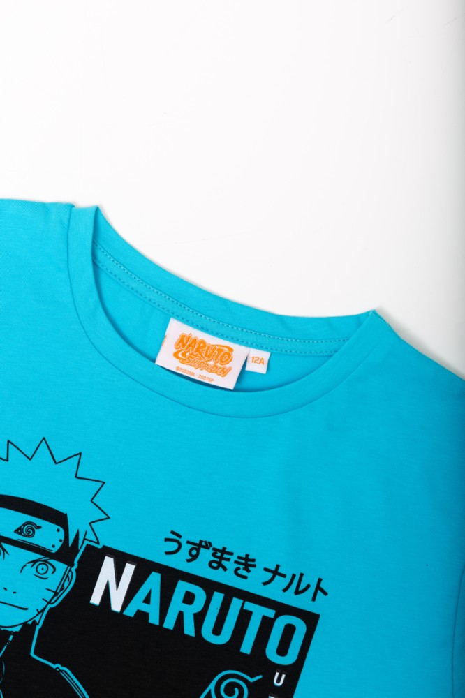 ORİJİNAL NARUTO NINJA ÇOCUK TSHIRT-1180371-MAVİ görsel 4