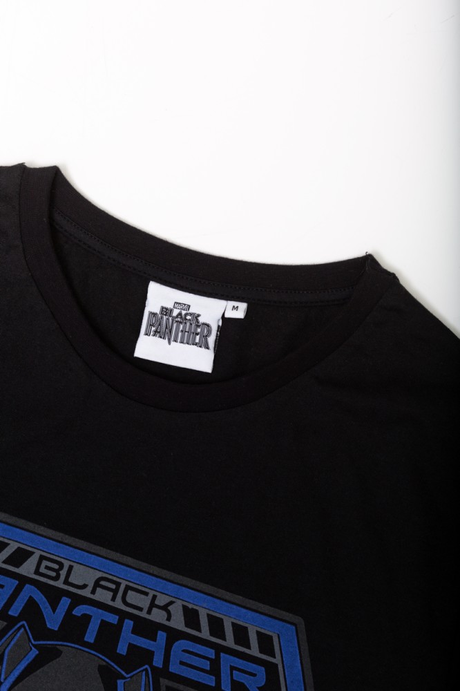 ORİJİNAL MARVEL BLACK PANTHER ERKEK TSHIRT-1133498-SİYAH görsel 4