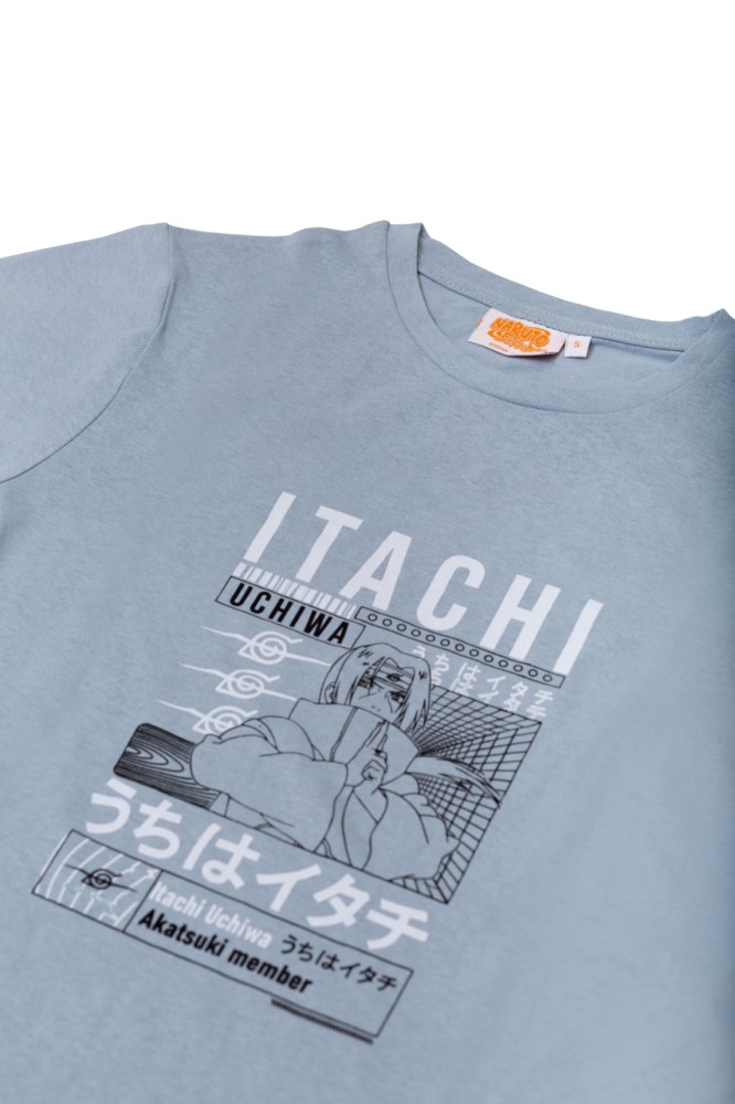 ORİJİNAL ITACHI UZUMAKİ NARUTO ERKEK TSHIRT-1280182-MAVİ görsel 4