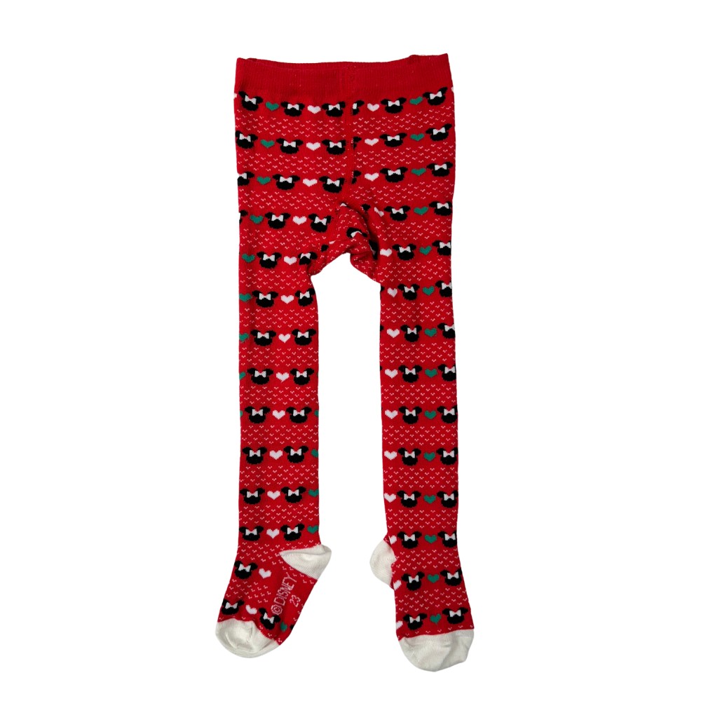 ORİJİNAL LİSANSLI DISNEY MICKEY MOUSE BEBEK KÜLOTLU ÇORAP KIRMIZI TEK M003 görsel 4