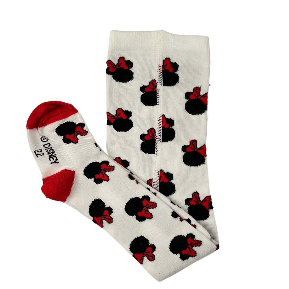 ORİJİNAL LİSANSLI DISNEY MICKEY MOUSE BEBEK KÜLOTLU ÇORAP BEYAZ TEK M004 görsel 3