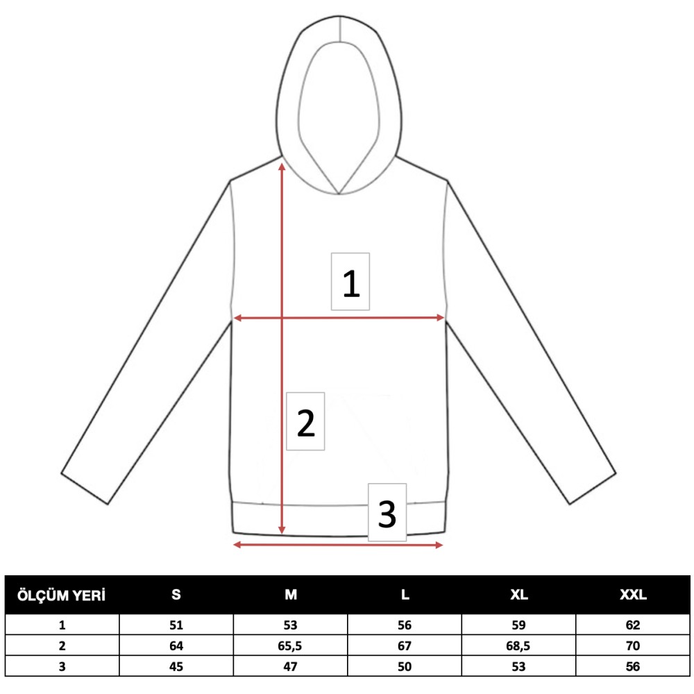 Kadın Lacivert Kapüşonlu 3 iplik Şardonlu Polarlı Reglan Kol Sweatshirt S-103 görsel 3