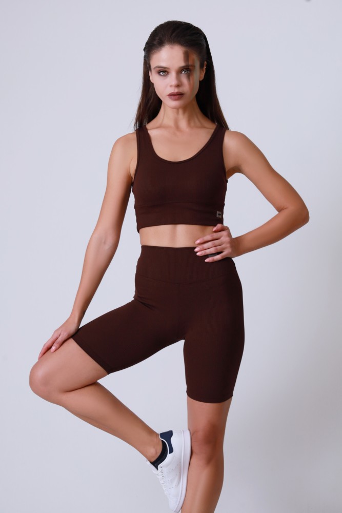 Fitilli Kahve Bralet görsel 2
