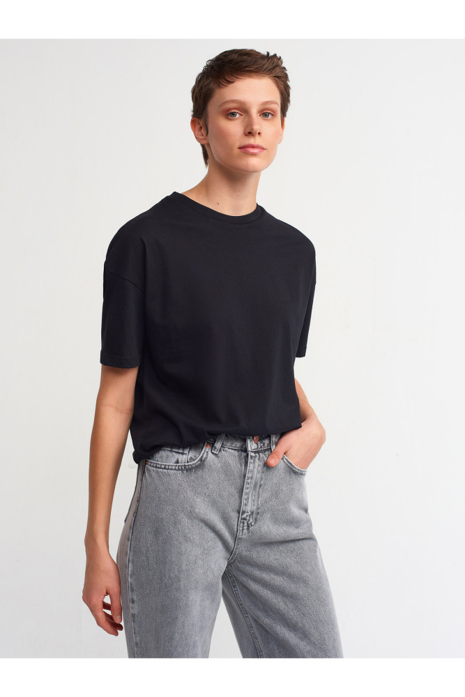3683 Basic T-Shirt-Siyah