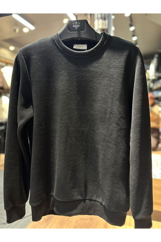 9435 MANCHE BİSİKLET YAKA SWEAT görsel 2