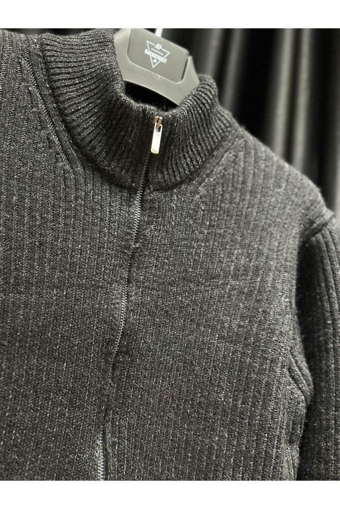 5226 MANCHE FERMUARLI TRİKO SWEAT görsel 2